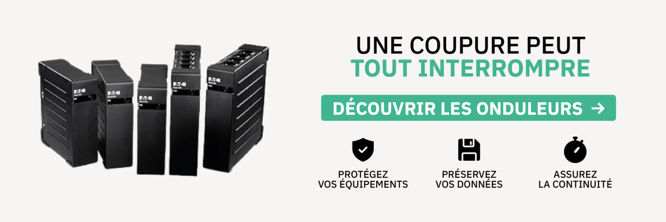 Onduleurs - Une coupure peut tout interrompre