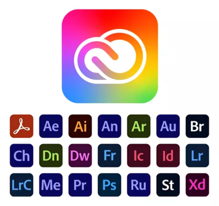 Suite créative cloud Adobe