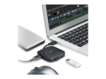 Hub  USB 3.0  compact  4 ports